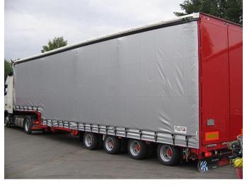 Dinkel 4-Achs-Satteltieflader - MEGA - Low loader semi-trailer