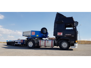 Low loader semi-trailer GT 8 axles low loader