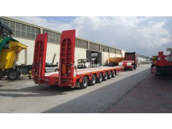 Low loader semi-trailer LIDER 2023 model 150 Tons capacity Lowbed semi trailer: picture 3