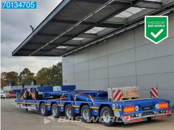 SCHEUERLE Euro Axle 2+5 More axles Hydr. Neck 650 cm Extendable 7x Steeraxle Hydr. Ramps - Low loader semi-trailer