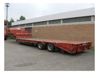  TRAX 2-Achs-Satteltieflader - Keilrampen - Low loader semi-trailer