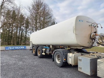 Tank semi-trailer for transportation of milk MAISONNEUVE 1COMPARTIMENT-BPW-ENROULEUR-ECHANTILLON: picture 1