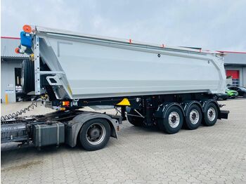 New Tipper semi-trailer MEGA MegaFort Stahl Kipper 28m³ Elektrisches Verdeck: picture 1