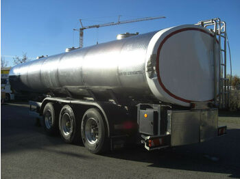 Tank semi-trailer for transportation of food MTSA 33-27 / 3 KAMMERN: picture 1