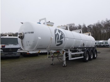 Tank semi-trailer for transportation of chemicals Maisonneuve Chemical ACID tank inox 24.4 m3 / 1 comp: picture 1