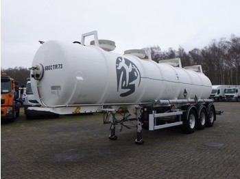 Tank semi-trailer for transportation of chemicals Maisonneuve Chemical ACID tank inox 24.6 m3 / 1 comp: picture 1