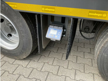 New Low loader semi-trailer Meusburger 3-Achs-Satteltieflader mit abklappbarem Heck: picture 4