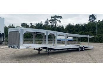 Autotransporter semi-trailer Minisattel auflieger 10000 kg car transport: picture 1