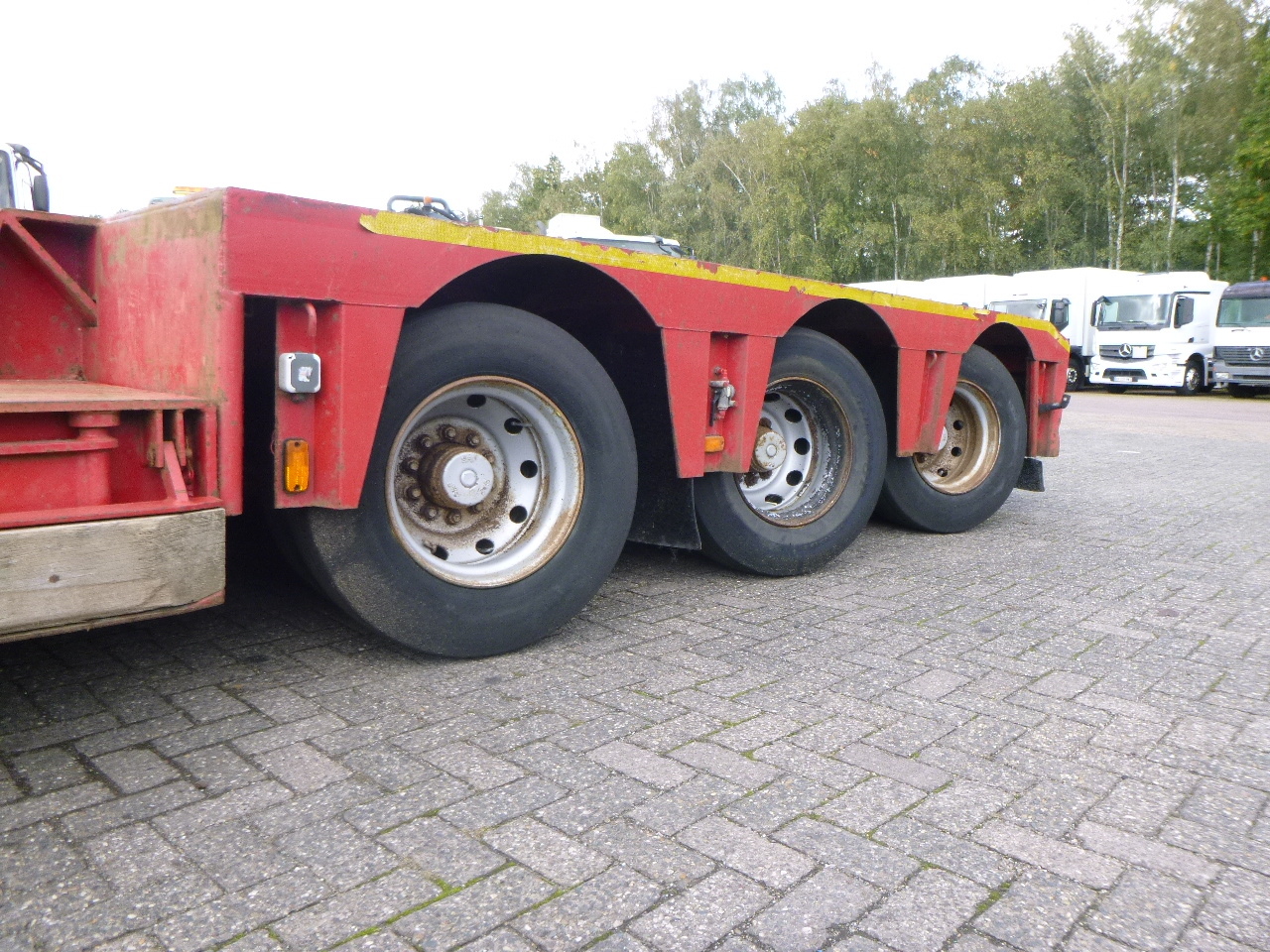 Low loader semi-trailer Nooteboom 3-axle lowbed trailer EURO-60-03 / 77 t: picture 20