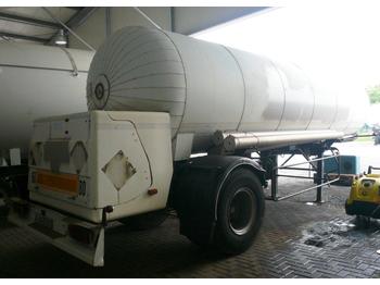 Tank semi-trailer for transportation of gas Robine CO2, Carbon dioxide, gas, uglekislota: picture 3