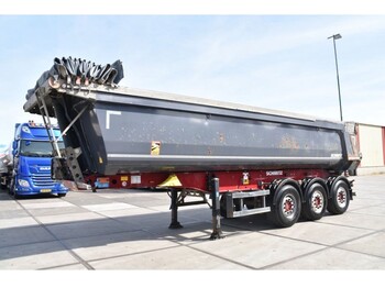 Tipper semi-trailer Schmitz Cargobull SGF*S3 - KIPPER - 1 LIFT AXLE - DISC BRAKES - SLIDING ROOF - HYVA -: picture 1