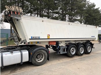 Tipper semi-trailer Schmitz Cargobull SKI 24 - 7.5m - 3-axles SAF - STAAL CHASSIS / ALU KIPPER --- DISC BRAKES - LIFT-AXLE ---- CHASSIS ACIER / BENNE ALU - FREINS DIS: picture 1