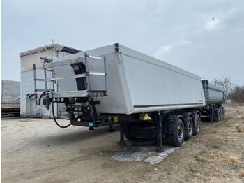 Tipper semi-trailer Schmitz Cargobull SKI 24, Alukippmulde 24m³, Lifachse, VIDEO: picture 1