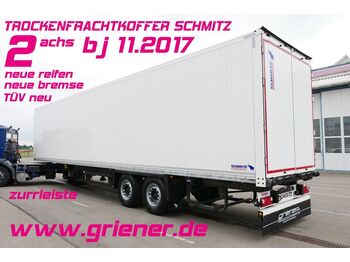 Closed box semi-trailer Schmitz Cargobull SKO 18/  ZURRLEISTE / 2,70 / PORTALTÜREN !!!!!!!: picture 1