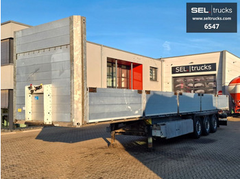 Dropside/ Flatbed semi-trailer Schmitz Cargobull SRP 24/L - 13.62 E B Bau / Liftachse: picture 1