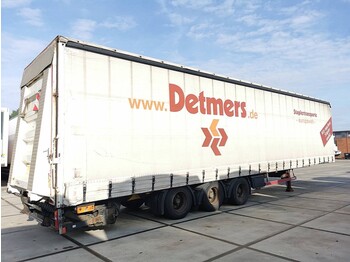 Low loader semi-trailer Sommer MASCHINE TRANSPORT vorkheftruk transpor: picture 1