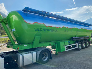 Tank semi-trailer for transportation of silos Spitzer 67m3 - Kippsilo: picture 1