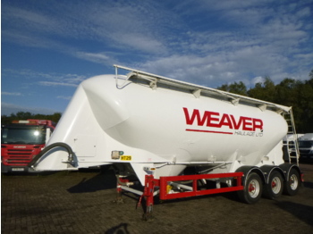Tank semi-trailer for transportation of flour Spitzer Powder tank alu 37 m3: picture 1