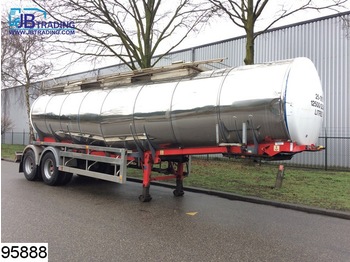 Clayton Chemie 25000 Liter, 2 Compartments, Isolated - Tank semi-trailer