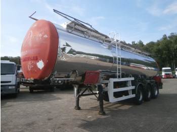 Clayton Food (milk) tank inox 30m3 / 1 Comp - Tank semi-trailer