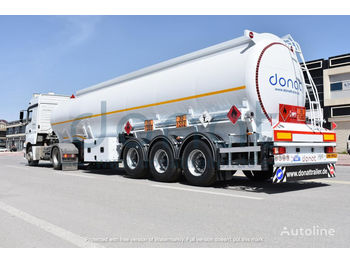 DONAT Aluminum Fuel Tanker with Bottom Loading - Tank semi-trailer