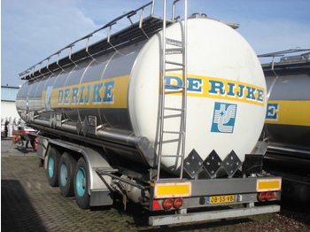 Dijkstra JUMBO Dijkstra 55.000 L. (15 m3+7.5m3+17.5m3+15m3) ADR - Tank semi-trailer