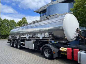 KLAESER Chemietank TSA 31C, ADR/GGVS, Förderpump  - Tank semi-trailer