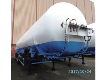 KLAESER GAS, Cryogenic, Oxygen, Argon, Nitrogen - Tank semi-trailer