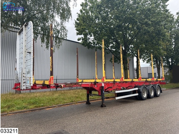 Närko Wood transport, Steel suspension - Timber semi-trailer
