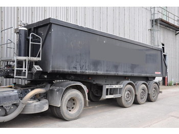 NFP-EUROTRAILER SKA 27-7.85 / 34 m³  Alu-Mulde BPW Scheibe - Tipper semi-trailer