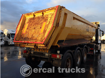 Tipper semi-trailer SERIN 2017 PİLOT SERİN AXLE HARDOX