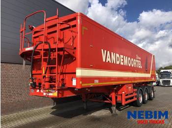 Tipper semi-trailer Stas S339CX 55m3 FULL ALU TIPPER