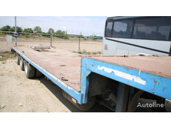 Dropside/ Flatbed semi-trailer VAN HOOL