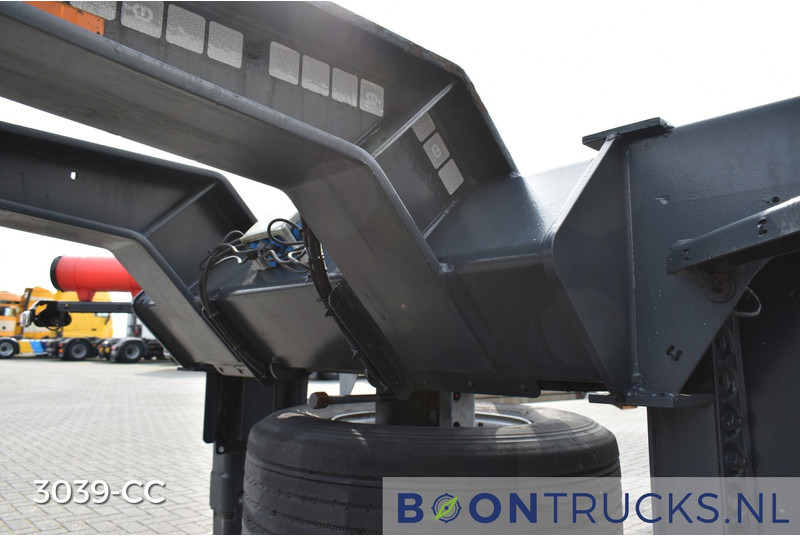 Container transporter/ Swap body semi-trailer Van Hool A3C002 | 2x20-30-40-45ft HC * STEERING AXLE * EXTENDABLE REAR: picture 13