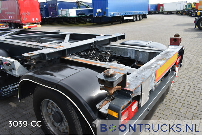 Container transporter/ Swap body semi-trailer Van Hool A3C002 | 2x20-30-40-45ft HC * STEERING AXLE * EXTENDABLE REAR: picture 9
