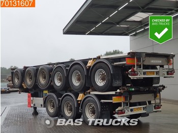 Container transporter/ Swap body semi-trailer Van Hool Price for 1 Unit! 3 axles ADR 1x 20 ft 1x30 ft Liftachse: picture 1