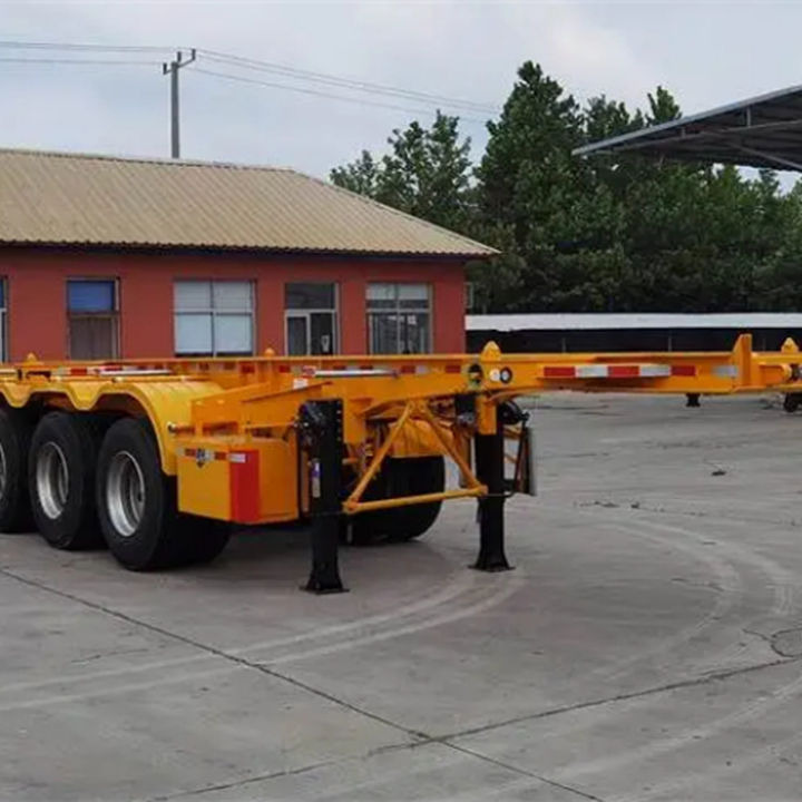 Lease a XCMG Manufacturer 3 Axle Skeleton Container Semi Trailer XCMG Manufacturer 3 Axle Skeleton Container Semi Trailer: picture 2
