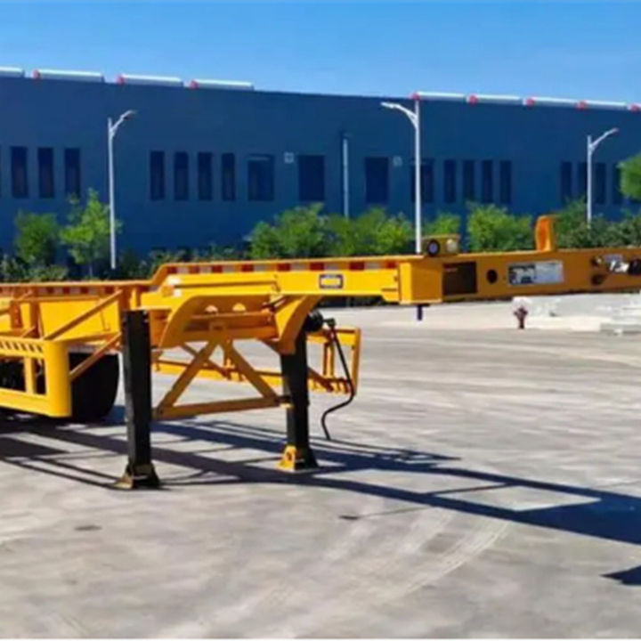 Lease a XCMG Manufacturer 3 Axle Skeleton Container Semi Trailer XCMG Manufacturer 3 Axle Skeleton Container Semi Trailer: picture 6