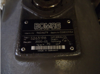 Hydraulic motor for Construction machinery Bomag 5800934 -: picture 3