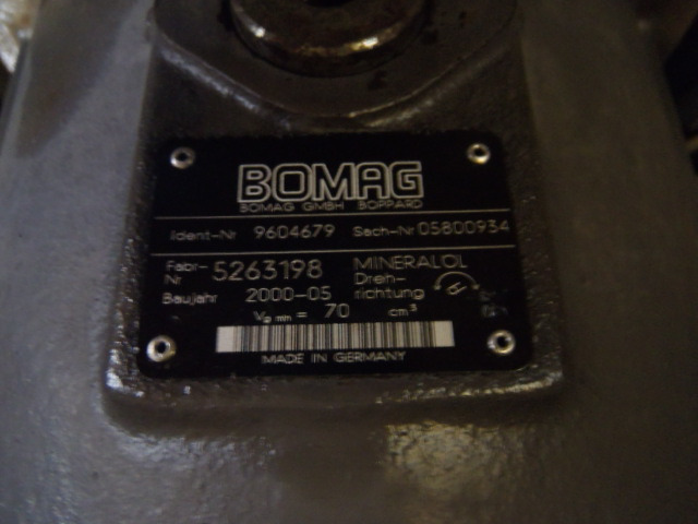Hydraulic motor for Construction machinery Bomag 5800934 -: picture 3