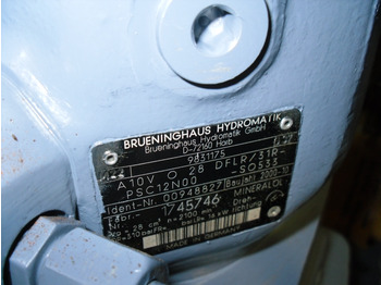Hydraulic pump for Construction machinery Brueninghaus Hydromatik A10VO28DFLR-31R-PSC12N00-SO533 -: picture 3