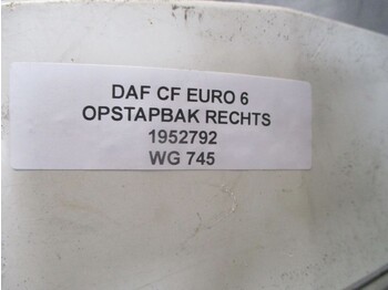 Cab and interior for Truck DAF CF 1952792 OPSTAPBAK EURO 6: picture 2