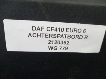 Body and exterior for Truck DAF CF 2120362 COMPLEET ACHTERSPATBORD RECHTS EURO 6: picture 2