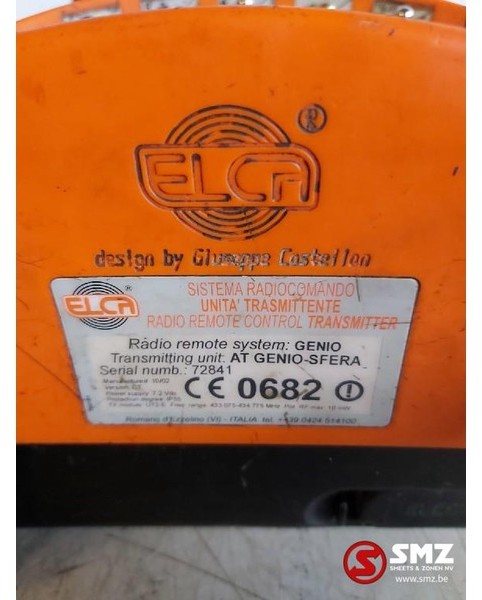 Electrical system for Truck Diversen Occ afstandsbediening Elca voor laadkraan: picture 4