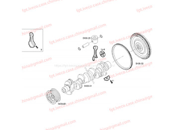 Engine bearing IVECO