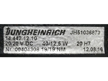 Electrical system for Material handling equipment Jungheinrich 51036873 Brake electric 20Volt+20Volt 19+19nm sn. 00404308: picture 2