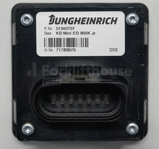 Dashboard for Material handling equipment Jungheinrich 51540707 Display KD mini Co 800K Jr. sn. 717B8976: picture 2