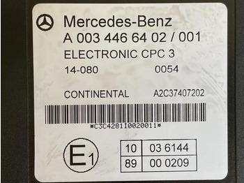 ECU for Truck MERCEDES-BENZ ACTROS MP4 CPC3 - A 003 446 6402: picture 3