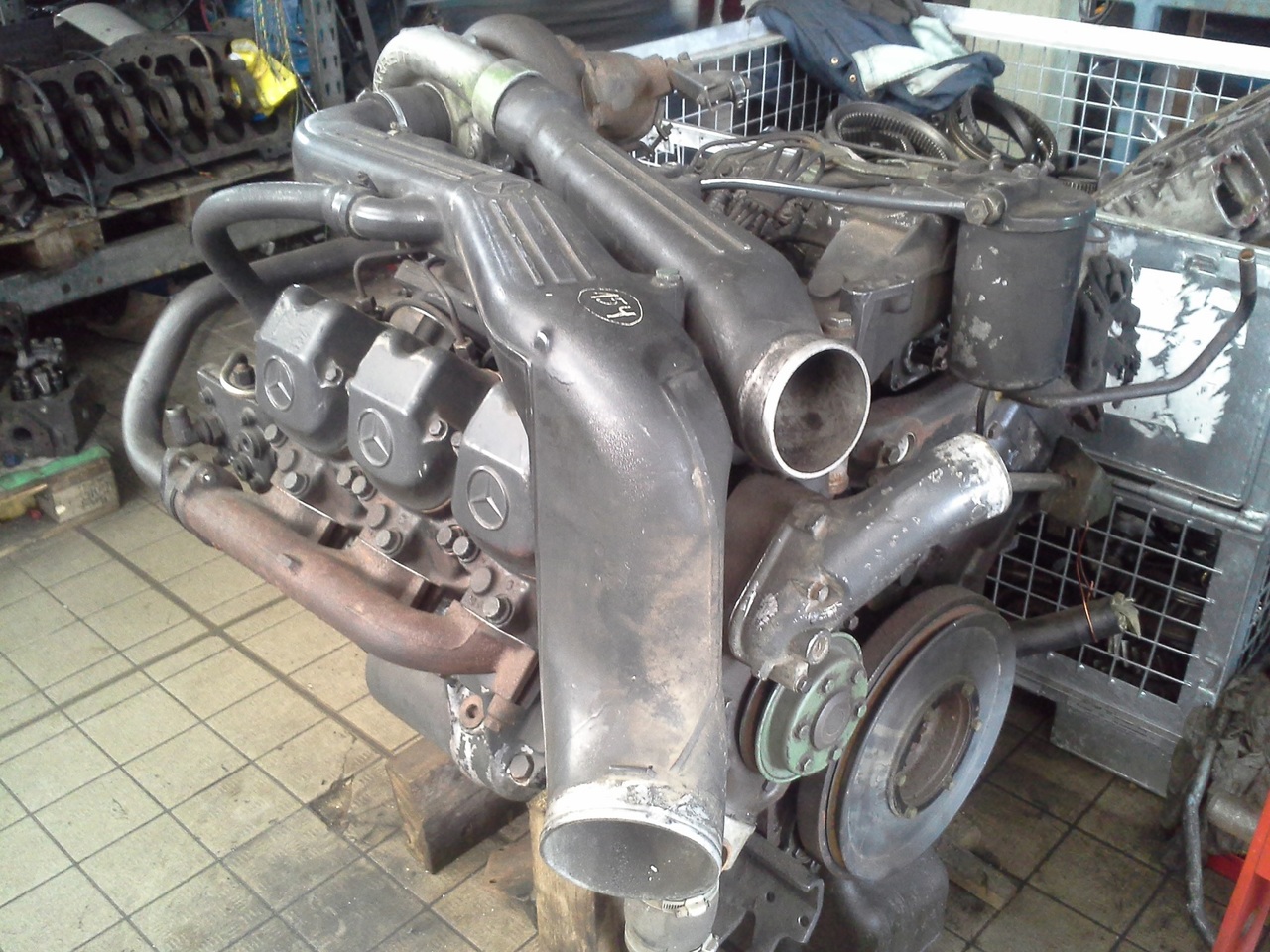 Engine and parts MERCEDES-BENZ OM 441 LA  270 310 340: picture 3