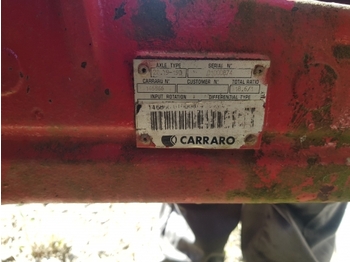 Front axle for Farm tractor Mccormick Mc Mc115 Front Axle Complete Carraro 20.19 -19d, 146866, 11746: picture 4